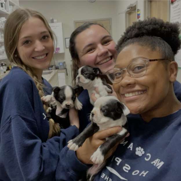 corner of modern building